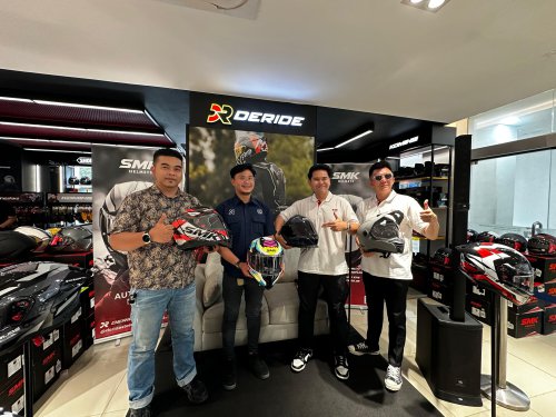 pt prakarsa abadi sentosa, pt pas, DeRide, SMK Helmet, Studds Helmet, DeRide Bandung, DeRide Kenalkan Helm SMK dan Studds di Bandung, Hadirkan Promo Bundling hingga Lucky Draw
