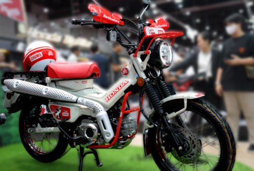 thailand, honda, bebek trail, Honda CT125, Honda CT125 CHUMS Limited Edition, Cocok Disebut Bebek Trail Kalcer, Ini Tampilan Kece Honda CT125 CHUMS Limited Edition
