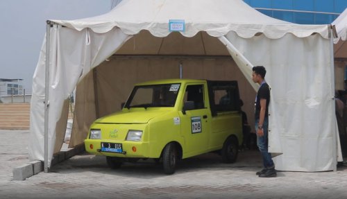 mobil listrik, mobil prototipe, mobil niaga, pikap listrik, mobil listrik undip, Menang di PLN ICE 2025, Inilah Mobil Listrik Bikinan Mahasiswa UNDIP, Intip Speknya