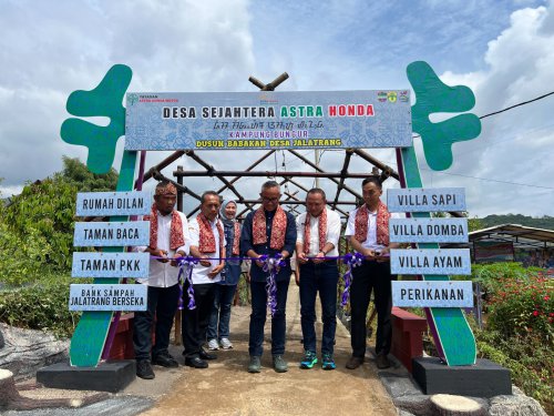 Yayasan AHM Kembangkan Desa Jalatrang, Target Jadi Desa Wisata Berkelanjutan