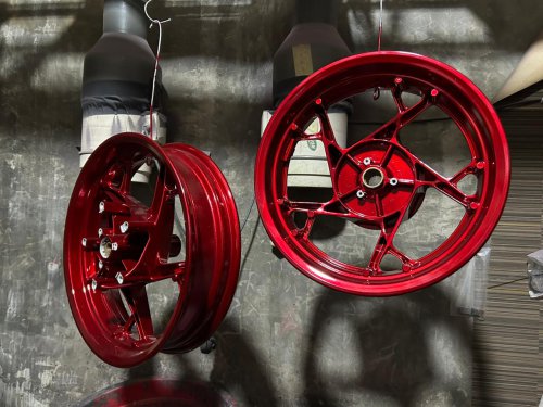 Karena Ini Powder Coating Pelek Motor Bisa Lebih Mahal dan Lama