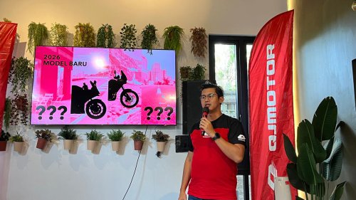 motor baru, QJMotor, srv 250, qjmotor srv 250 amt, Motor baru QJMotor, QJMotor Bicara Proyeksi Produk Baru, Siapkan 4 Model di 2026