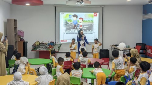 Instruktur Safety Riding Honda Bikin Inovasi yang Diakui Dunia