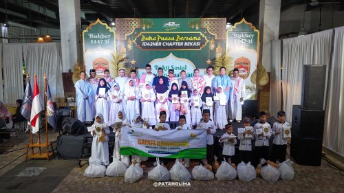 toyota fortuner, komunitas toyota fortuner, id42ner, ID42NER Chapter Bekasi, Komunitas Fortuner ID42NER Chapter Bekasi Gelar Bukber, Santuni Anak Yatim
