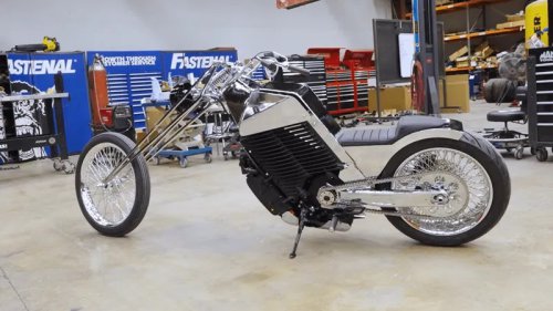 modifikasi, chopper, motor listrik, fork, LiveWire, modifikasi motor listrik, LiveWire Dirombak Jadi Chopper Ekstrim, Dilabur Krom dan Adopsi Fork Panjang