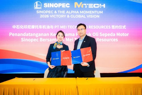 oli mesin, oli motor, Sinopec, PT Mei Tech Indo Resources, PT Mei Tech Indo Resource Bawa Produsen Oli Raksasa Asal Tiongkok ke Indonesia