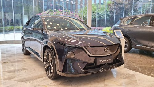 Hasil Kolaborasi dengan Changan, Begini Penampakan Mazda CX-6 Electric