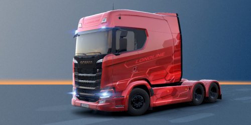 truk, scania, truk Scania, scania longline, Truk Rasa Hotel Berjalan, Scania Rilis Kabin yang Tingginya Tembus 2 Meter