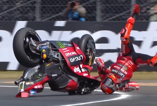 Crash Parah di Sprint Race, Marc Marquez Absen di MotoGP Prancis, Gini Kondisinya