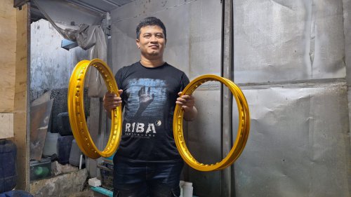 Lokasi di Dalam Gang, Ini Bengkel Anodize Langganan Bikers di Jakarta