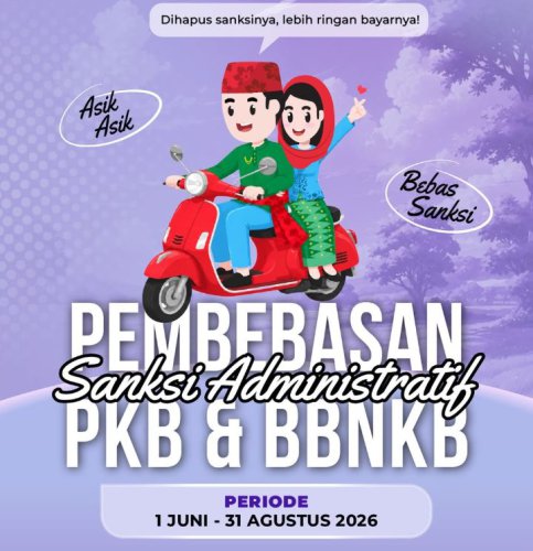 Pesta Bagi Penunggak Pajak Kendaraan di DKI Jakarta Resmi Dimulai, Denda Telat Digratiskan