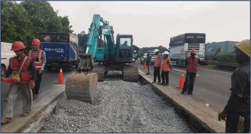 macet, tomang, jasa marga, PT Jasamarga Tollroad Maintenance, Awas Terjebak Macet, Perbaikan Jalan Digelar di Belasan Titik Tol Jakarta-Tangerang