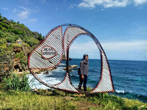 Jalan Menuju Pantai Jogan Jogja