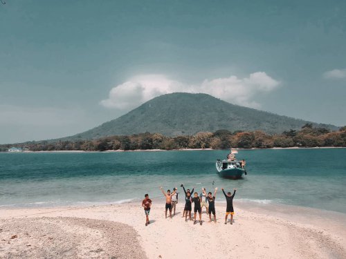 Lokasi Pulau Sebesi Kabupaten Lampung Selatan