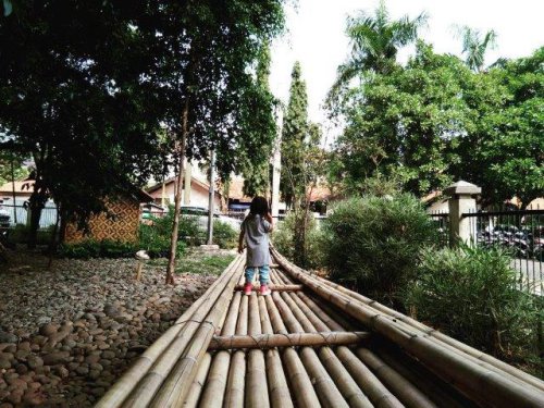 Taman Bambu, Objek Keren di Tengah Kota