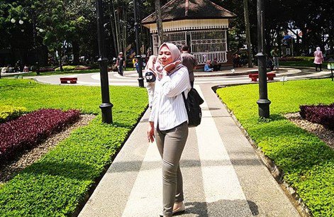 Liburan Sejuk dan Seru Tanpa Bayar di Taman Balai Kota Bandung