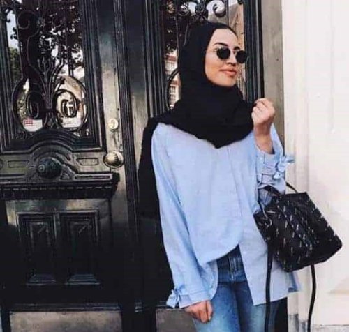 Top 10+ Warna Jilbab Yang Cocok Untuk Dipadukan Dengan Baju Biru