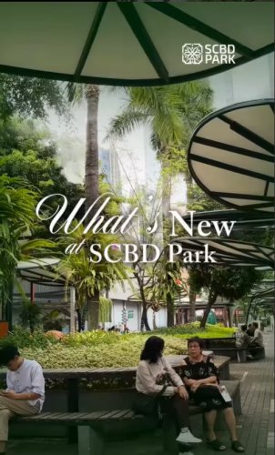 SCBD Park Jakarta: Tempat Nongkrong Hits Gratis dan Estetik di Jakarta