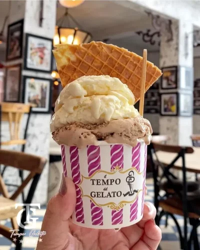 1. Gelato Cheese, 2. Sorbet Raspberry, 3. Gelato / Sorbet Mint, 4. Gelato Matcha Tea, 5. Sorbet Yoghurt, 6. Gelato Chocolate, 7. Gelato Ginger, 8. Gelato Kemangi, 9. Sorbet Dragon Fruit, 10. Gelato Oreo, Top 10+ Rasa Paling Favorit dan Enak dari Tempo Gelato