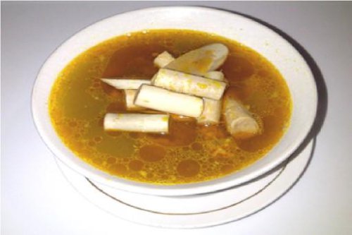 1. Juhu Singkah, 2. Kalumpe, 3. Sayur Umbut Kelapa, 4. Kue Dange, 5. Kue Lepet, 6. Botok Mengkudu, 7. Wadi, 8. Keripik Kalakai, 9. Tempoyak Buah Durian, 10. Kue Tampi, Top 10+ Makanan Khas Suku Dayak yang Merupakan Warisan Leluhur