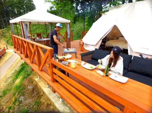 Top 10+ Spot Glamping Terbaik di Jepang bagi Penyuka Camping Mewah