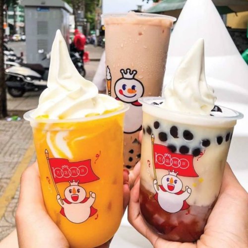 1. Boba Sundae, 2. Berrybean Sundae Ice Cream, 3. Brown Sugar Pearl Milk Tea, 4. Fresh Squeezed Lemonade, 5. Mi Sundae, Menu Mixue Terfavorit dan Paling Banyak Dipesan