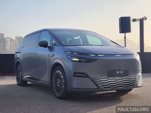 2026 Xpeng X9 EV in Malaysia &ndash; self-righting centre caps, still with 320 PS, 590 km WLTP range; fr RM281k