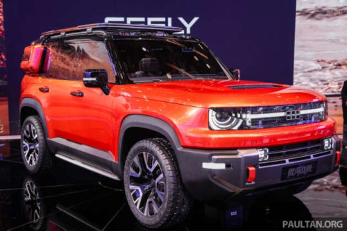 Geely Galaxy Cruiser headed to production &ndash; proper rugged REEV SUV, on sale in China end-2026