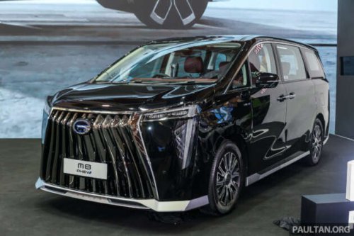 GAC M8 PHEV official pricing in Malaysia &ndash; Premium fr RM329k, Luxury RM389k; up to 1,038 km hybrid range
