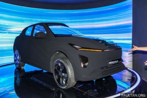 Perodua EV final prototype walk-around video tour &ndash; sharp crossover body, many P2 firsts, Q4 2025 launch