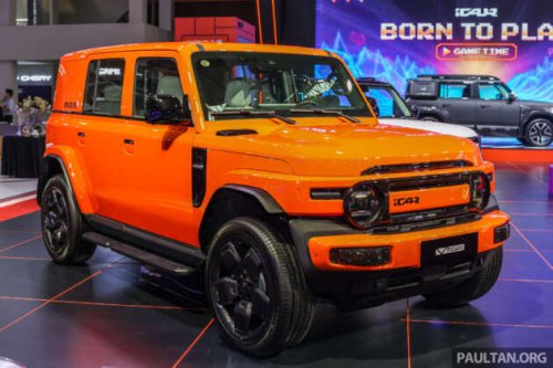 iCaur V23 previewed in Malaysia ahead of confirmed launch &ndash; off-roader EV with up to 211 PS, 550 km CLTC