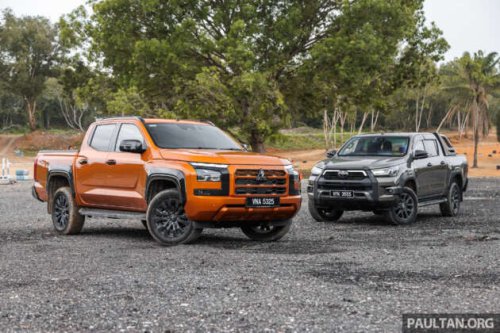 2025 Mitsubishi Triton Athlete vs Toyota Hilux Rogue &ndash; which pick-up truck should you buy in Malaysia?