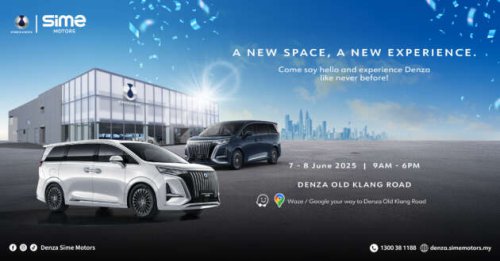 Denza brings a new era of premium electric mobility to Old Klang Road &ndash; showroom exclusive deals