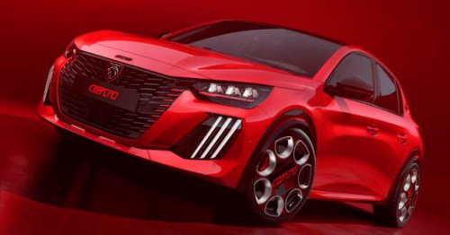 Peugeot e-208 GTi unveiled &ndash; hot hatch turns EV with 280 hp/345 Nm, 0-100 km/h 5.7 s; 350 km range WLTP