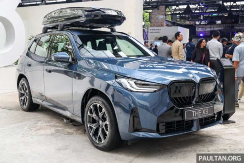 2025 BMW X3 gets official Malaysian pricing &ndash; G45 X3 20 xDrive M Sport mild hybrid from RM320,800