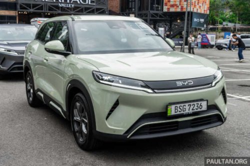 Top 20 EV brands in Aug 2025 &ndash; BYD widens lead over Proton, Mercedes surges to 4th, Xpeng and BMW tied