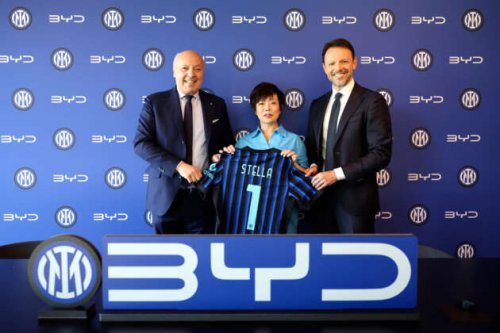 BYD signs as Inter Milan&rsquo;s global automotive partner