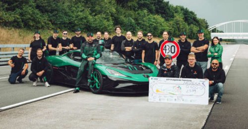 Rimac Nevera R sets new 0-400-0 km/h record &ndash; 25.79 seconds; world&rsquo;s fastest production EV at 431.45 km/h