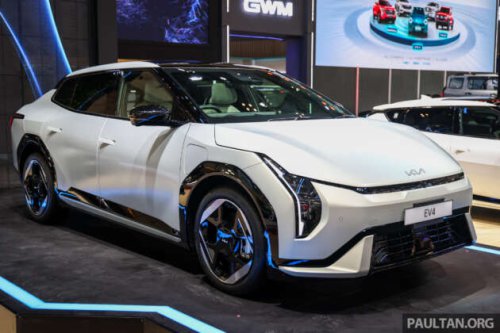 GIIAS 2025: Kia EV4 sedan shown in Indonesia &ndash; 204 PS FWD; 81.4 kWh battery, up to 630 km range WLTP