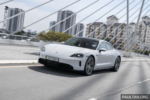 Porsche Taycan &ndash; still the sportiest EV, now made even more dynamic and efficient with several improvements