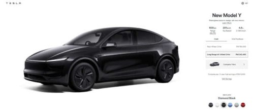 Tesla Model Y Juniper updated in Malaysia &ndash; LR AWD now with 600 km WLTP, new Diamond Black hue for EV