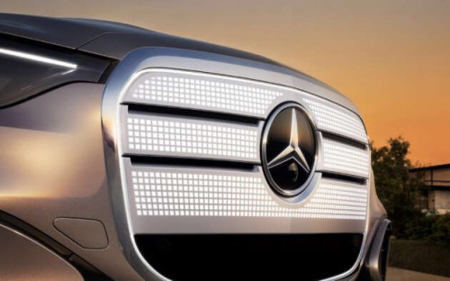 Mercedes-Benz GLC with EQ Technology teased with illuminated front grille &ndash; brand&rsquo;s new design direction