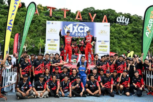 Mitsubishi Ralliart wins Asia Cross Country Rally AXCR 2025 &ndash; Triton pick-up truck brings overall victory