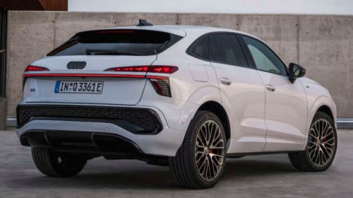 2025 Audi Q3 Sportback unveiled &ndash; 29 mm lower roofline, offered with petrol, diesel, PHEV powertrains