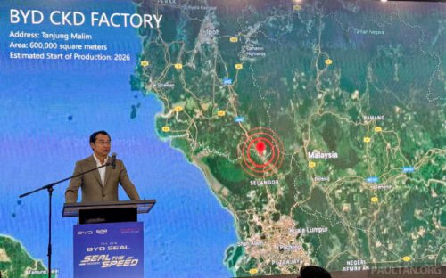 BYD Malaysia confirms plans for new CKD plant in Tg Malim &ndash; production to start in second half of 2026