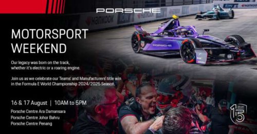 Porsche Motorsport Weekend &ndash; Celebrating Motorsport Heritage across Porsche Centres