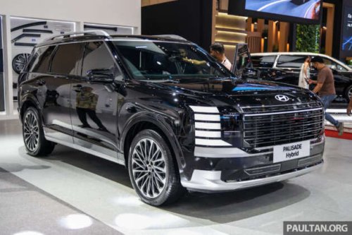 2025 Hyundai Palisade on display at GIIAS &ndash; second-gen, seven-seat SUV with 2.5T hybrid; from RM286k