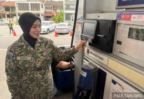 Budi95 fasa pertama bermula hari ini &mdash; untuk anggota tentera dan polis, proses di stesen minyak lancar