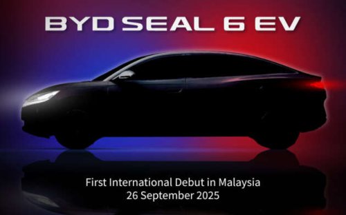 BYD Seal 6 EV Malaysia launch Sept 26 &ndash; first market outside China, 218 PS, 330 Nm, 545 km CLTC range