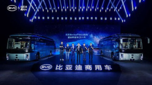 BYD reveals world&rsquo;s 1st, mass-produced, system-wide 1,000V architecture for electric buses &ndash; debuts in C11